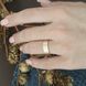 Обручальные кольца серебряные с золотой вставкой пара прямоугольный профиль