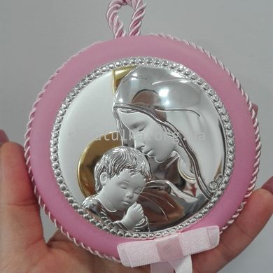 Икона с позолотой Мария с младенцем
