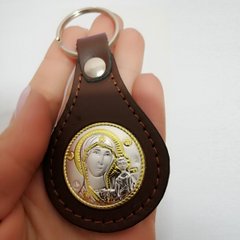 Ікона Богородиця Казанська брелок для ключів