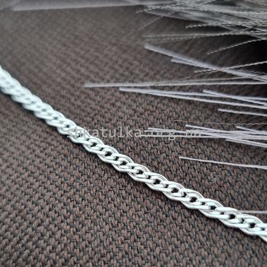 Цепочка серебряная на шею плетения Нонна тонкая