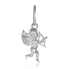 Кулон серебряный Ангел со стрелой