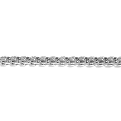 Браслет срібний ручного плетіння Бісмарк із чорнінням